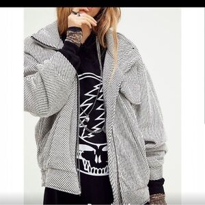 NWT RARE  Favorite Free People Shane Slouchy Bomber Jacket